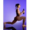 IUGA Compression Leggings with Pockets for Women Tummy Control Leggings No Front Seam Workout High Waist Yoga Pants(Coffee Brown)