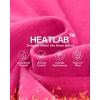 IUGA Fleece Lined Leggings Women Thermal Leggings for Women Winter Warm Tights High Waisted Hiking Yoga Pants with Pockets(Sonic Pink)