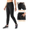 IUGA Fleece Lined Pants Women Water Resistant Sweatpants for Womens Joggers with Pockets Thermal Winter Running Hiking Pants