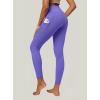 IUGA High Waist Yoga Pants with Pockets, Leggings for Women Tummy Control, Workout Leggings for Women 4 Way Stretch(Lavender)