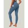 IUGA High Waist Yoga Pants with Pockets, Leggings for Women Tummy Control, Workout Leggings for Women 4 Way Stretch(Mist Green)