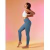 IUGA High Waist Yoga Pants with Pockets, Leggings for Women Tummy Control, Workout Leggings for Women 4 Way Stretch(Mist Green)