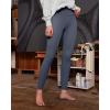 IUGA High Waisted Leggings for Women Running Workout Leggings with Inner Pocket Yoga Pants for Women(Gray)