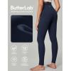 IUGA High Waisted Leggings for Women Tummy Control Buttery Soft Workout Leggings Compression Gym Yoga Leggings(Navy Blue)