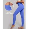 IUGA High Waisted Leggings for Women Tummy Control Buttery Soft Workout Leggings Compression Gym Yoga Leggings(Wild Indigo)