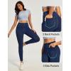 IUGA Jeggings for Women Tummy Control Stretchy Jeans for Women High Waisted Pull on Skinny Jean Leggings with Pockets Trendy(Dark Blue)