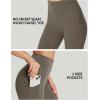 IUGA No Front Seam Leggings with Pockets for Women Buttery Soft Tummy Control Workout Leggings High Waisted Yoga Pants(Nomad)