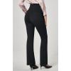 IUGA Soft Maternity Pants with Pockets Maternity Leggings for Work Pregnancy Stretchy Maternity Clothes Over The Belly(Black)