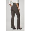 IUGA Soft Maternity Pants with Pockets Maternity Leggings for Work Pregnancy Stretchy Maternity Clothes Over The Belly(Coffee)