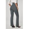 IUGA Soft Maternity Pants with Pockets Maternity Leggings for Work Pregnancy Stretchy Maternity Clothes Over The Belly(Grey)