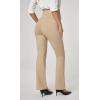 IUGA Soft Maternity Pants with Pockets Maternity Leggings for Work Pregnancy Stretchy Maternity Clothes Over The Belly(Khaki)