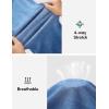 IUGA Stretchy Jeans for Women High Waist Jeggings Tummy Control Skinny Jeans Pull on Leggings with Pockets Trendy Casual(Baby Blue)