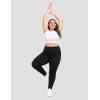 IUGA Stretchy Jeans for Women High Waist Jeggings Tummy Control Skinny Jeans Pull on Leggings with Pockets Trendy Casual(Black)