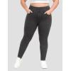 IUGA Stretchy Jeans for Women High Waist Jeggings Tummy Control Skinny Jeans Pull on Leggings with Pockets Trendy Casual(Gray)