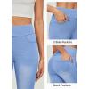 IUGA Stretchy Jeans for Women High Waist Jeggings Tummy Control Skinny Jeans Pull on Leggings with Pockets Trendy Casual(Whiskers Light Wash)