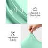IUGA Tennis Dress for Women Athletic Golf Workout Dress with Built-in Shorts and Bra, Adjustable Straps & Pockets(Aqua)