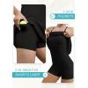 IUGA Tennis Dress for Women Athletic Golf Workout Dress with Built-in Shorts and Bra, Adjustable Straps & Pockets(Black)