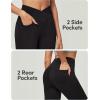IUGA Women Jeans High Waisted Stretchy Jeans Jeggings for Women Pull on Skinny Jean with Pockets Trendy(Black)