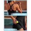 IUGA Womens Tennis Dress with Shorts Underneath Athletic Dress for Women Golf Dresses Summer Outfits for Workout(Black)
