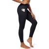 IUGA Fleece Lined Leggings Women Thermal Leggings for Women Winter Warm Tights High Waisted Hiking Yoga Pants with Pockets(Black)