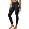 IUGA High Waist Yoga Pants with Pockets, Leggings for Women Tummy Control, Workout Leggings for Women 4 Way Stretch(Black)