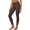 IUGA High Waist Yoga Pants with Pockets, Leggings for Women Tummy Control, Workout Leggings for Women 4 Way Stretch(Espresso)
