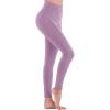 IUGA High Waisted Leggings for Women Running Workout Leggings with Inner Pocket Yoga Pants for Women(Carnation Purple)