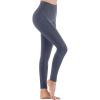IUGA High Waisted Leggings for Women Running Workout Leggings with Inner Pocket Yoga Pants for Women(Gray)