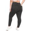 IUGA Stretchy Jeans for Women High Waist Jeggings Tummy Control Skinny Jeans Pull on Leggings with Pockets Trendy Casual(Gray)