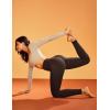 IUGA Compression Fleece Lined Leggings Women No Front Seam Thermal Leggings for Women Tummy Control High Waist Yoga Pants(Dark Coffee)