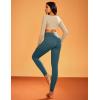 IUGA Compression Fleece Lined Leggings Women No Front Seam Thermal Leggings for Women Tummy Control High Waist Yoga Pants(Dark Green)