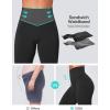 IUGA Flare Leggings for Women Tummy Control Flared Leggings No Front Seam Yoga Pants Women High Waisted Workout Bell Bottoms(Black)