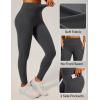 IUGA Invisible Scrunch Butt Lifting Leggings for Women No Front Seam Workout Leggings with Pockets Tummy Control Yoga Pants(Ink Grey)