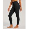 IUGA Scrunch Butt Lifting Leggings for Women No Front Seam Compression Tummy Control Workout Seamless Leggings for Gym Yoga(Black)