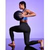 IUGA Scrunch Butt Lifting Leggings for Women No Front Seam Compression Tummy Control Workout Seamless Leggings for Gym Yoga(Black)