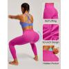 IUGA Scrunch Butt Lifting Leggings for Women No Front Seam Compression Tummy Control Workout Seamless Leggings for Gym Yoga(Pink)