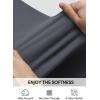 IUGA Wide Leg Yoga Pants for Women Sweatpants with Pockets Yoga Pants Flare Lounge Pants Loose High Waist Comfy Workout Dance(Dark Gray 31″inseam)