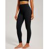IUGA Womens Hidden Scrunch Butt Lifting Leggings Compression Gym Leggings with Pockets Booty Workout Yoga Pants Tummy Control(Black)