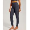 IUGA Womens Hidden Scrunch Butt Lifting Leggings Compression Gym Leggings with Pockets Booty Workout Yoga Pants Tummy Control(Dark Grey)