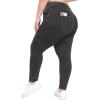 IUGA Plus Size Jeans Stretchy Jeans High Waisted Jeggings for Women Tummy Control Pull on Skinny Jean Leggings Trendy Casual(Gray)