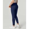 IUGA Girls Fleece Lined Leggings High Waisted Yoga Pants with Pockets Winter Leggings for Girls Athletic Warm Leggings(Black & Navy)