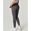 IUGA Girls Fleece Lined Leggings High Waisted Yoga Pants with Pockets Winter Leggings for Girls Athletic Warm Leggings(Gray)