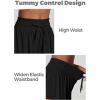 IUGA Athletic Shorts for Women High Waisted Butterfly Shorts Flowy Running Workout Tennis Skorts with Pockets Preppy Clothes(Black)