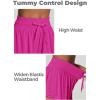IUGA Athletic Shorts for Women High Waisted Butterfly Shorts Flowy Running Workout Tennis Skorts with Pockets Preppy Clothes(Hot Pink)