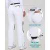 IUGA Snow Pants Womens Ski Hiking Pants Waterproof Outdoor Insulated Softshell Winter Fleece Lined Snowboard Pants 4 Pockets(White)
