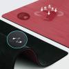IUGA Pro Yoga Mat Non Slip Pilates Mat Anti-tear Eco Friendly Hot Yoga Mat with SGS Certified Material Free Carrying Strap Included(Maroon)