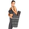 IUGA Yoga Mat Bag with Large Size Pocket & Inner Zipper Pocket, Yoga Carrier Bag Fit Most Yoga Mat Size