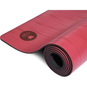 IUGA Pro Yoga Mat Non Slip Pilates Mat Anti-tear Eco Friendly Hot Yoga Mat with SGS Certified Material Free Carrying Strap Included(Maroon)
