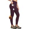 IUGA Fleece Lined Leggings Women Water Resistant Thermal Leggings Winter High Waist Hiking Pants with Pockets