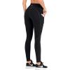 IUGA Leggings with Pockets for Women (Black, Large) + High Impact Sports Bras for Women (Black, Large)